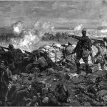 2nd Battle of Ypres Painting, Richard Jack, Canadian War Museum